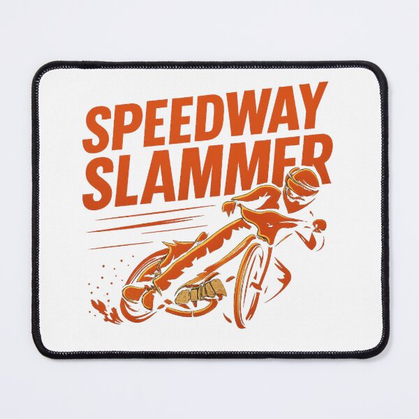 Item preview, Speedway Slammer – Dirt Track Racing Rider Design designed and sold by SlomianyPisarz.