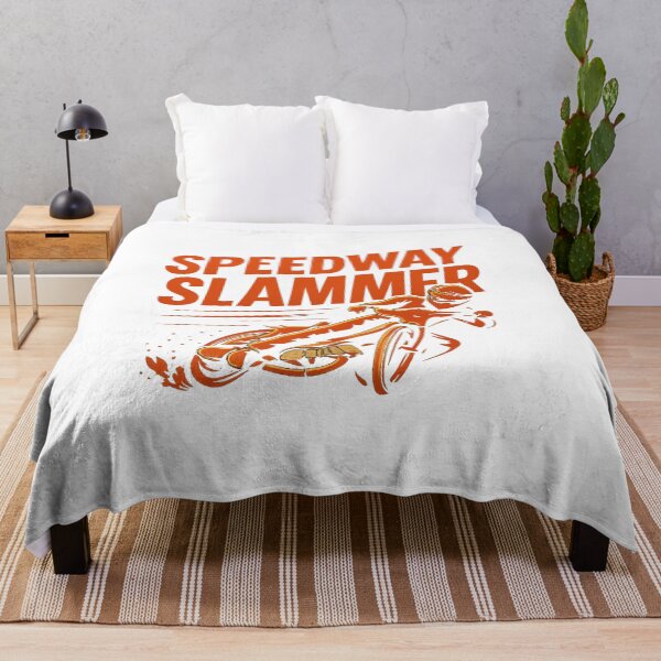 Item preview, Speedway Slammer – Dirt Track Racing Rider Design designed and sold by SlomianyPisarz.