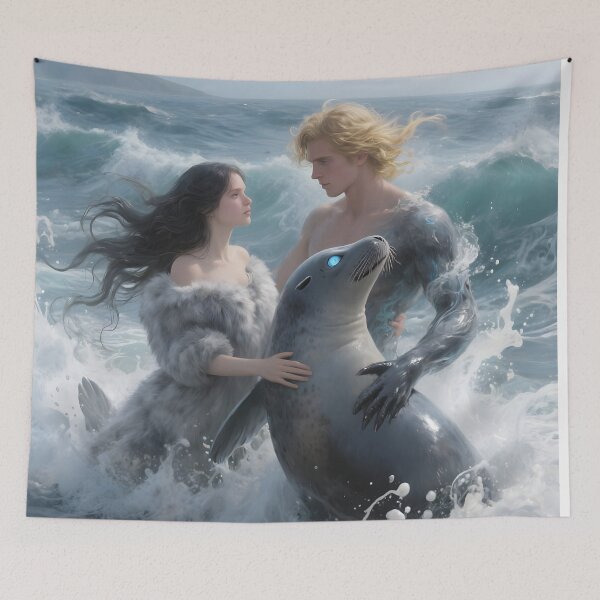 Item preview,  Selkie Couple designed and sold by SoniaSarkali.