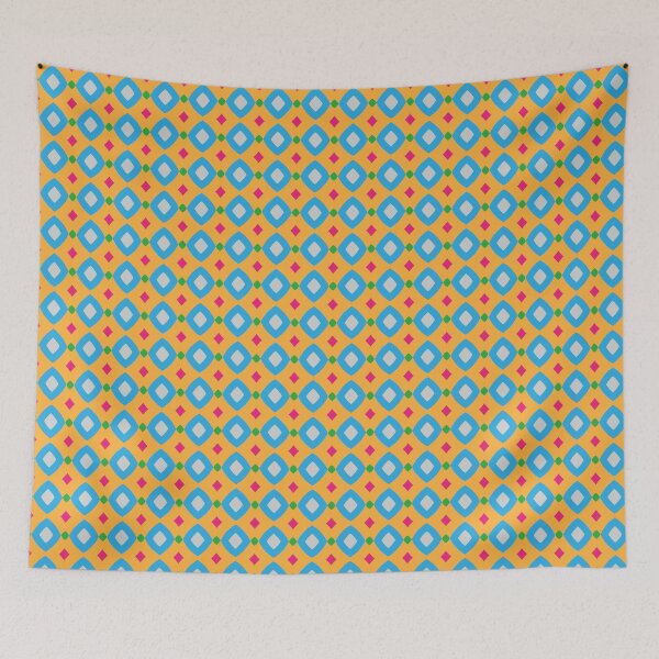 Item preview, abstract rings kunterbunt seamless colorful repeat pattern designed and sold by Abrahamjrnd.