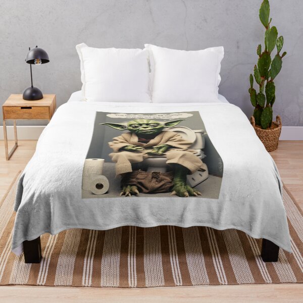 Item preview, Yoda on the Toilet parody tribute! designed and sold by IanBakerToons.
