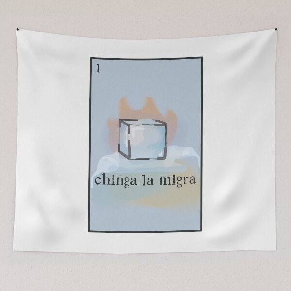 Item preview, Chinga la Migra Lottery designed and sold by emiliapapaya.