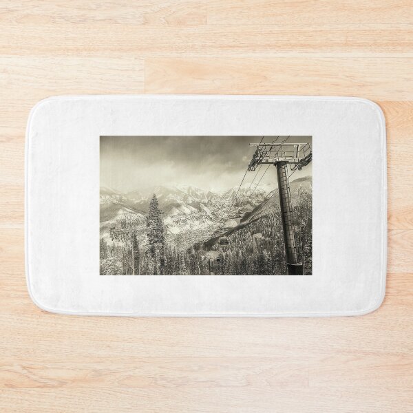 Item preview, Telluride Mountain Gondola Sepia designed and sold by Paintetywordy.