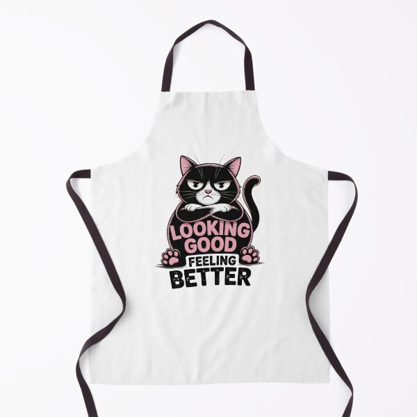 Item preview, Grumpy Cat Funny Looking Good Feeling Better designed and sold by MonkiFlipp.