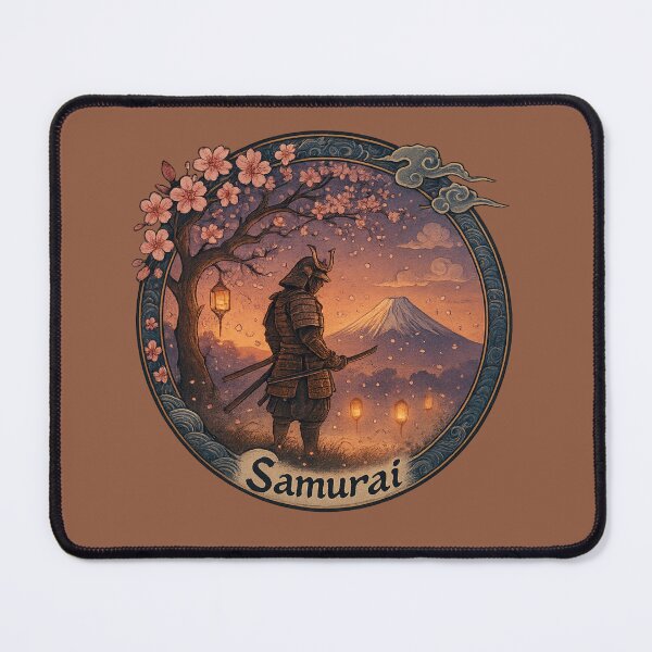 Artikelvorschau, „Samurai Spirit – Fuji und Kirschblüten-Design“ entworfen und verkauft von Jocamedahub.