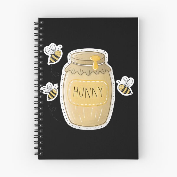 Item preview, Cute Cartoon Honey Jar  with Bees – Whimsical “Hunny” Design designed and sold by VividOrganica.