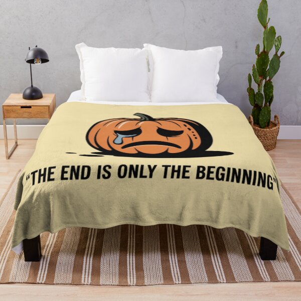 Item preview, Banksy Pumpkin - The End Is Only The Beginning designed and sold by 123ks.