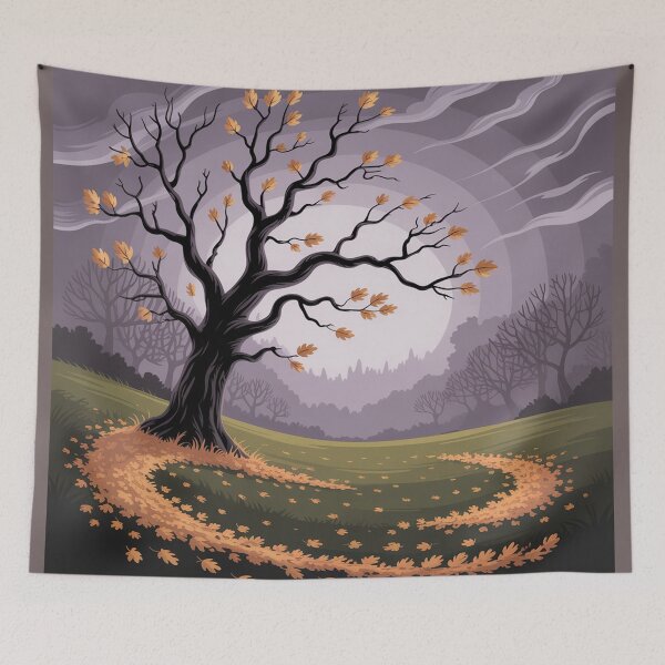 Item preview, A melancholic autumn landscape. designed and sold by Lilashakti ⭐️ ⭐️ ⭐️ ⭐️ ⭐️.