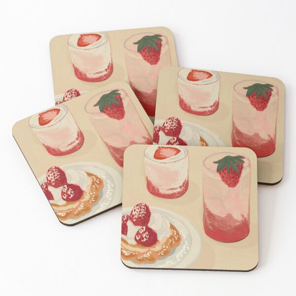 Item preview, Strawberry Party - Illustration designed and sold by Pilar Bidó.