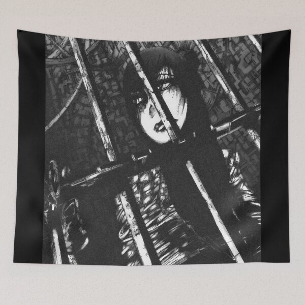 Item preview, Woman Behind Bars in a Megastructure designed and sold by Saint Arts Studio.