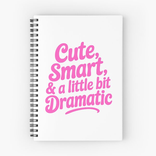 Item preview, Cute Smart And A Little Bit Dramatic! Pink Girlie designed and sold by PMCreative.