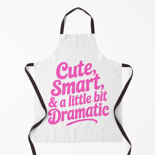 Item preview, Cute Smart And A Little Bit Dramatic! Pink Girlie designed and sold by PMCreative.