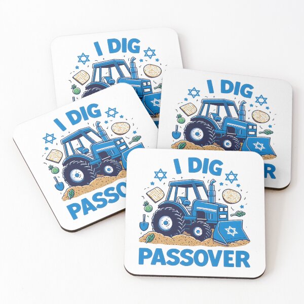 Item preview, I Dig Passover Funny Tractor designed and sold by Apex Designs.