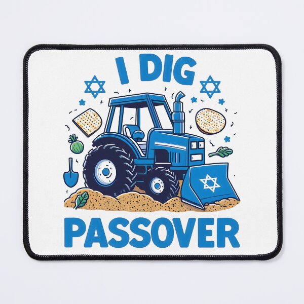 Item preview, I Dig Passover Funny Tractor designed and sold by Apex Designs.