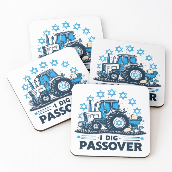 Item preview, I Dig Passover Tractor Pun designed and sold by Apex Designs.