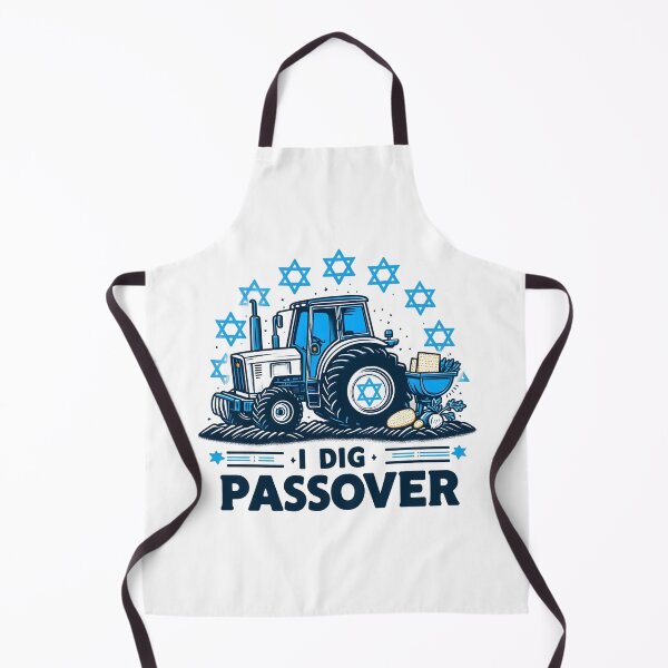 Item preview, I Dig Passover Tractor Pun designed and sold by Apex Designs.
