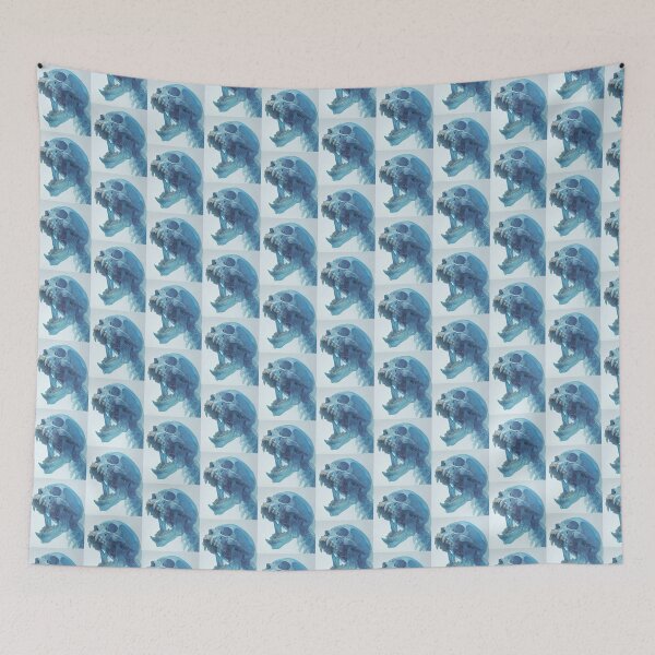Item preview, SKULL WITH CANINES designed and sold by MEWowoes.