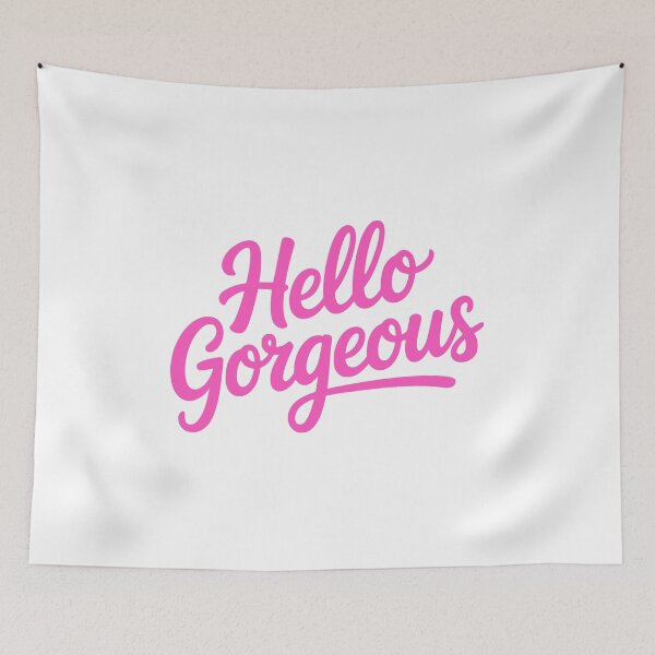 Item preview, Hello Gorgeous! Pink Girly designed and sold by PMCreative.