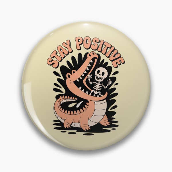 Item preview, Crocodile - Stay Positive designed and sold by 123ks.