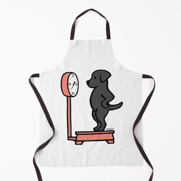 Item preview, Black Labrador on the Scale designed and sold by HappyLabradors.