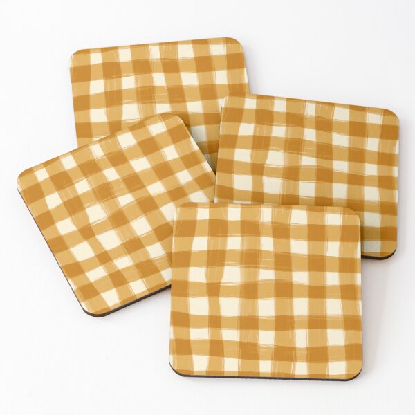 Item preview, Textured Toasted Gingham - Repeat Pattern designed and sold by Pilar Bidó.