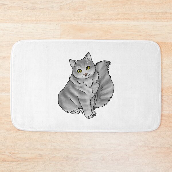 Item preview, Cat - Cherubim - Gray designed and sold by Jennifer Stolzer.