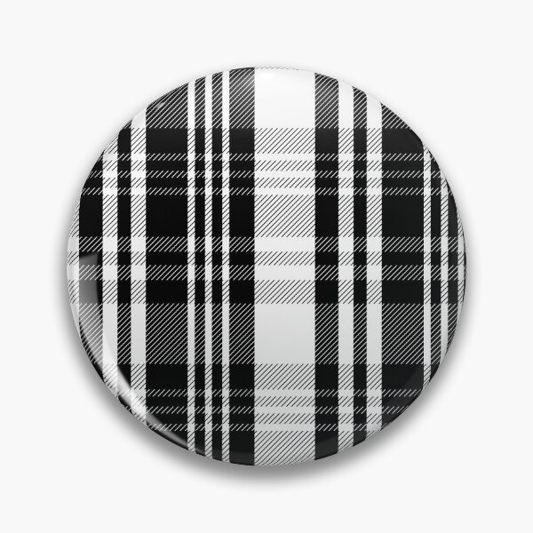 Item preview, Classic Twill Plaid Print - Black and White designed and sold by Daniel Bevis Design.