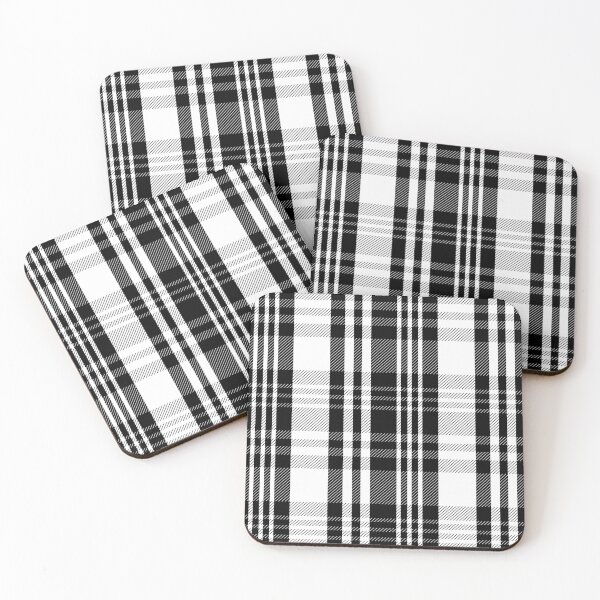 Item preview, Classic Twill Plaid Print - Black and White designed and sold by Daniel Bevis Design.
