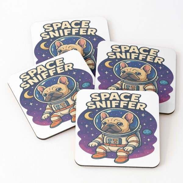 Item preview, Space Sniffer – French Bulldog Astronaut designed and sold by Herundros.