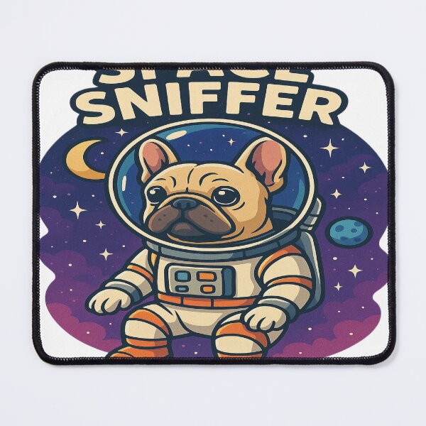 Item preview, Space Sniffer – French Bulldog Astronaut designed and sold by Herundros.