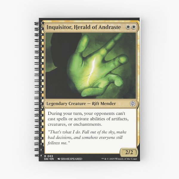 Item preview, Dragon Age Inquisitor Custom Magic the Gathering card designed and sold by Sh00kspeared.