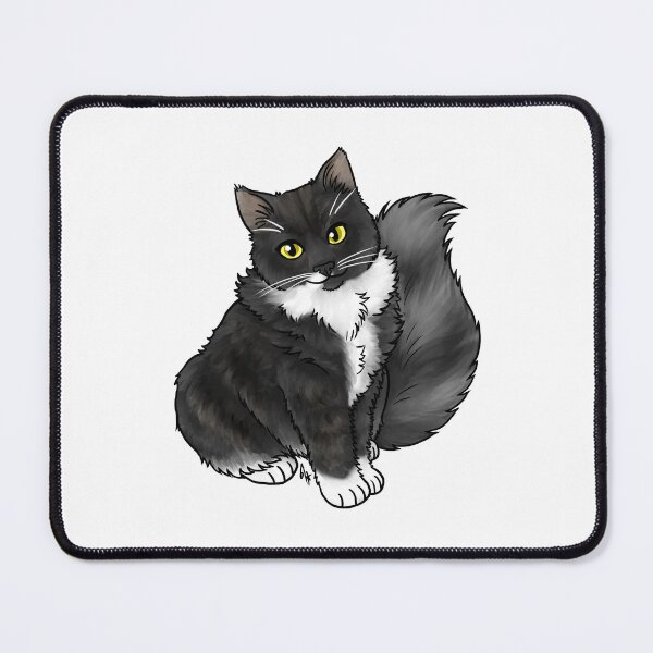 Item preview, Cat - Cherubim - Tuxedo designed and sold by Jennifer Stolzer.