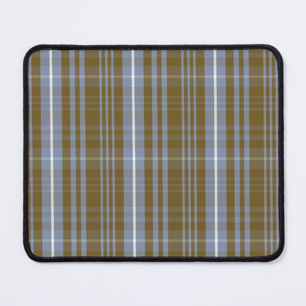 Item preview, Classic Twill Plaid Print - Slate Blue and Gilded Gold designed and sold by Daniel Bevis Design.