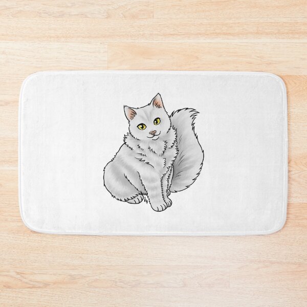 Item preview, Cat - Cherubim - White designed and sold by Jennifer Stolzer.