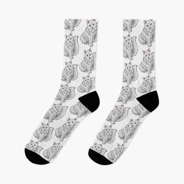 Item preview, Cat - Cherubim - White designed and sold by Jennifer Stolzer.