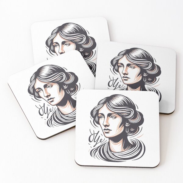 Item preview, Stylized Modernist Author Portrait designed and sold by Apex Designs.