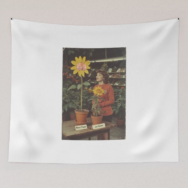 Item preview, Sun Flower and Moon Flower Joke designed and sold by IanBakerToons.