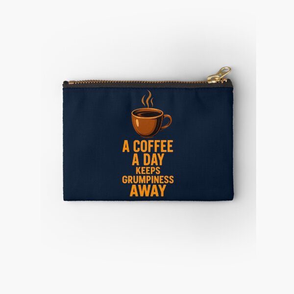 Item preview, A Coffee a Day Keeps Grumpiness Away  designed and sold by DemureArtsy.