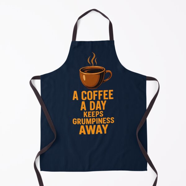Item preview, A Coffee a Day Keeps Grumpiness Away designed and sold by DemureArtsy.