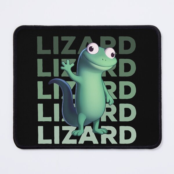 Item preview, Funny Weirdcore Lizard Meme Cute Cartoon Animal designed and sold by IsDesignHub.