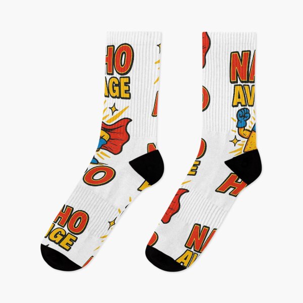 Item preview, Nacho Average Hero Funny Superhero Nacho Pun Comic T-shirt designed and sold by Kaparoff.
