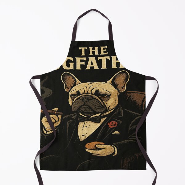 Item preview, The Dogfather – Bulldog Mafia Boss Art designed and sold by Herundros.