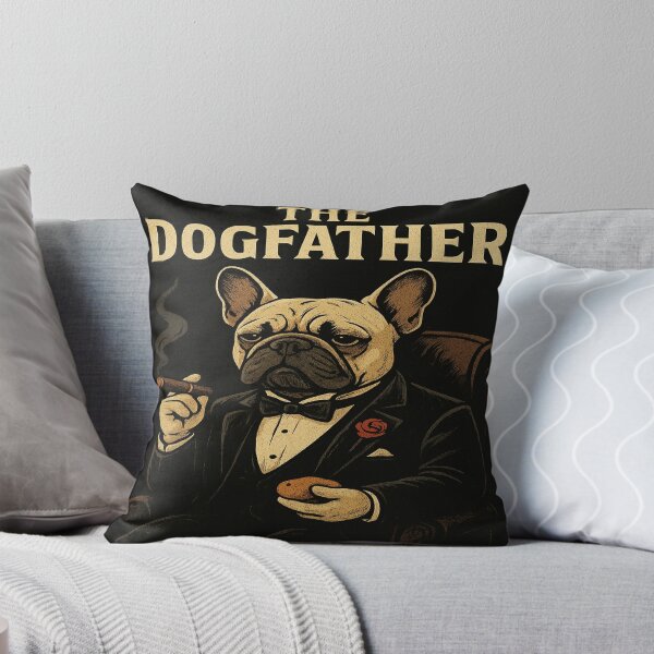 Item preview, The Dogfather – Bulldog Mafia Boss Art designed and sold by Herundros.