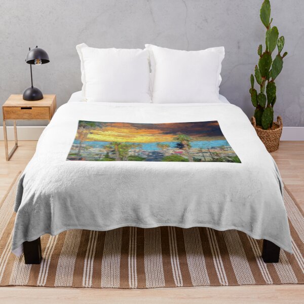 Item preview, A Newport Avenue Sunset Painterly designed and sold by Arinlastyle.