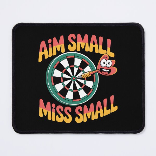 Item preview, Darts Aim Small Miss Small designed and sold by Blok45.