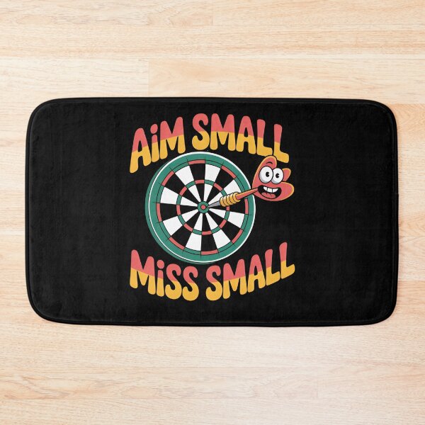 Item preview, Darts Aim Small Miss Small designed and sold by Blok45.
