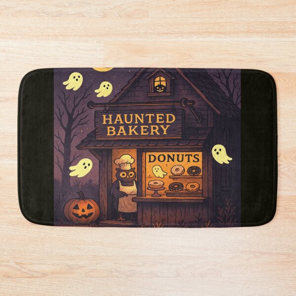 Item preview, The Haunted Donut Bakery  designed and sold by Novel Works Studio.