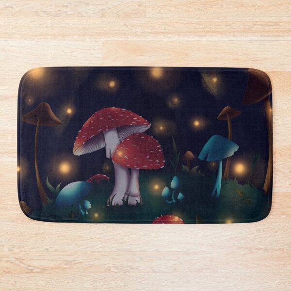 Aperçu de l'œuvre Grotte aux champignons lumineux créée et vendue par SleepyPi.Store.