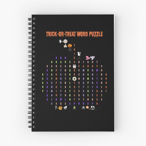 Item preview, Halloween Word Search | Pumpkin Puzzle Gift designed and sold by Yuli Club.
