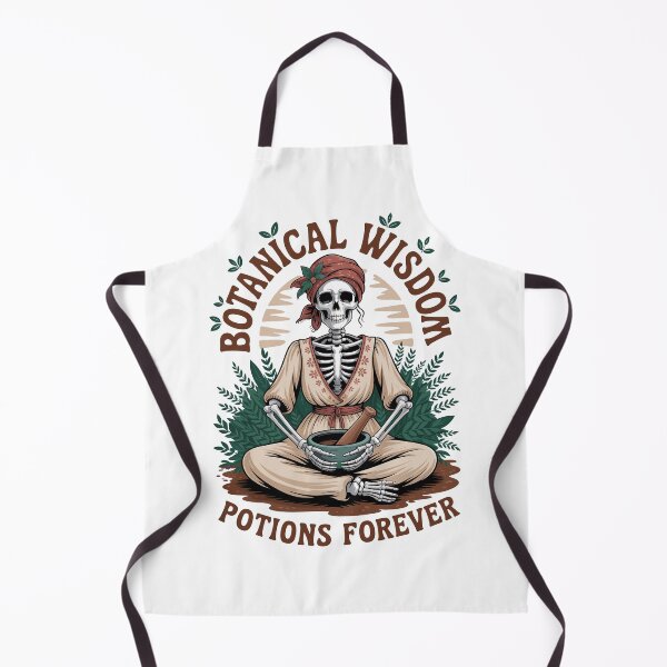 Item preview, Botanical Wisdom — Skeleton witch designed and sold by Skull in Wool .